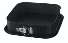 Kare Kelepçeli Kek Kalıbı - Ekstra Sızdırmaz Taban