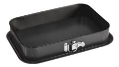 Dikdörtgen Kelepçeli Kek Kalıbı - Ekstra Sızdırmaz Taban